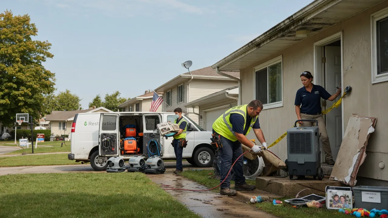 Water Damage Restoration in London, AR near me